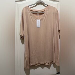 Vibrant Beige Women's Short Sleeve Tee